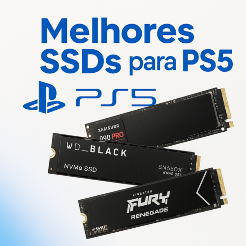 Faça um upgrade no seu PS5: melhores SSDs para PlayStation 5